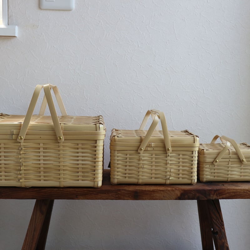 竹かごバスケットLサイズ / NOJI | モノスタイル onlineshop