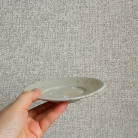 堅手4.5寸リム皿 / 高木剛