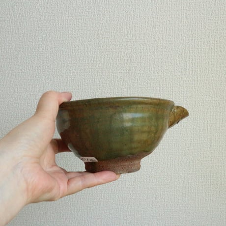 鉄釉片口 / 高木剛