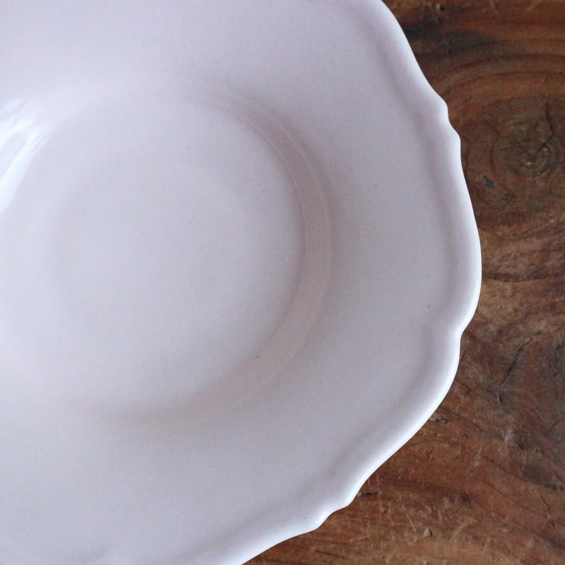 輪花中深皿ピンク / あわびウェア | モノスタイル onlineshop