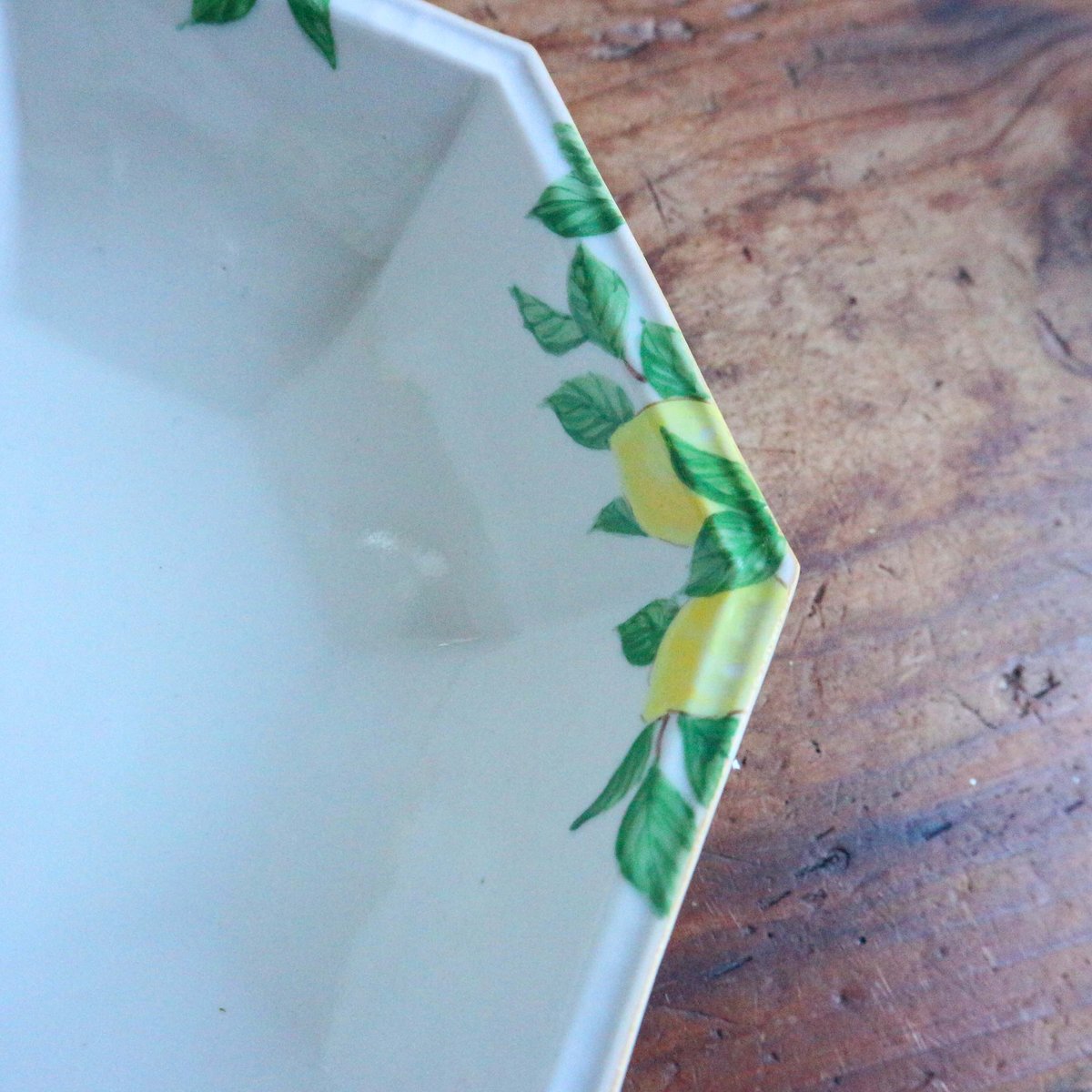 八角深皿6寸（檸檬）/ 阿部慎太朗 | モノスタイル . shop