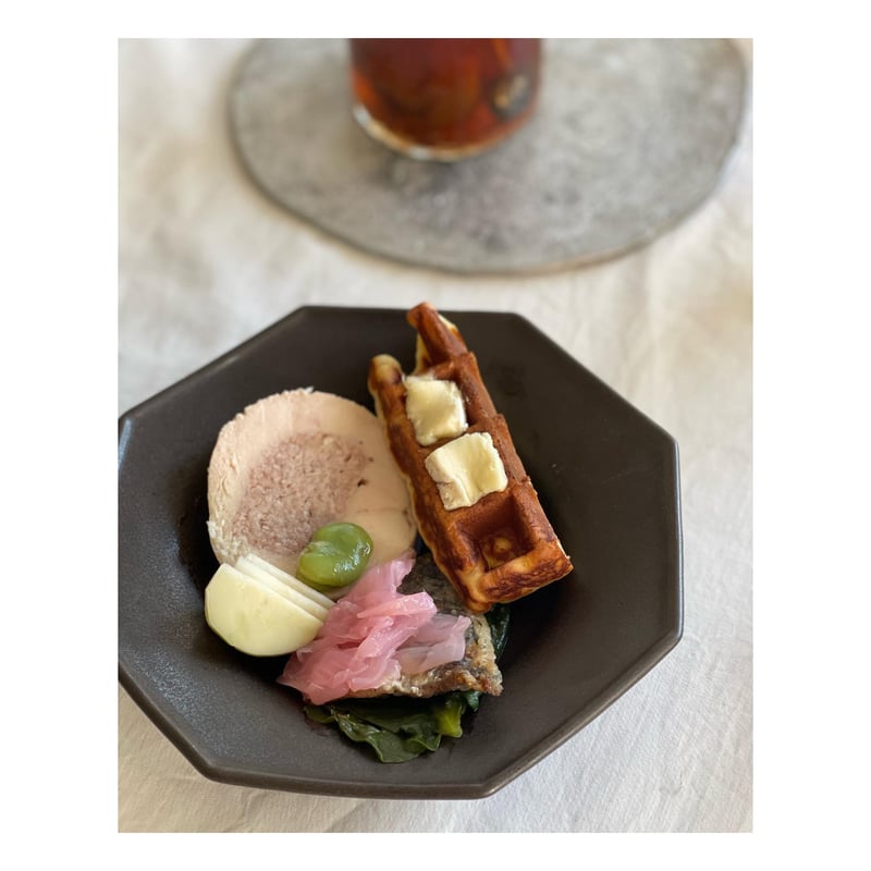 八角中深皿黒マット / あわびウェア | モノスタイル onlineshop