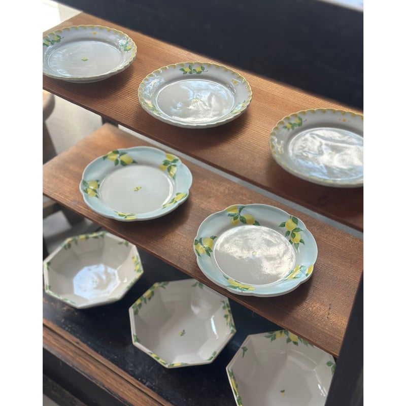 八角深皿6寸（檸檬）/ 阿部慎太朗 | モノスタイル . shop
