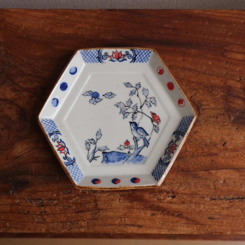 中西申幸さん 鳥遊戯画 チュン リム皿 中西申幸 】チュン四つ