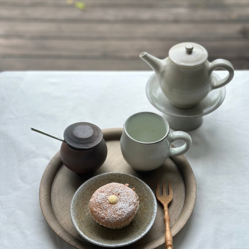 粉引高台皿4.5寸 / 高木剛 | モノスタイル onlineshop