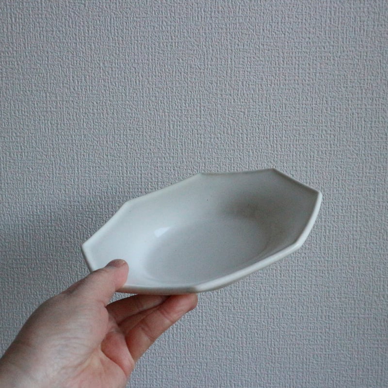 awabiware アワビウェア 中皿 14cm 2客セット ホワイト&ピンク 14 | Awabi ware
