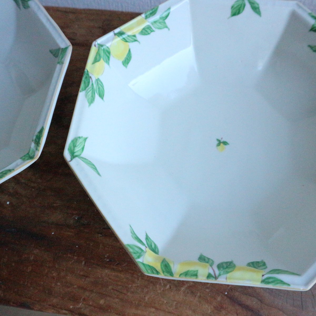 八角深皿6寸（檸檬）/ 阿部慎太朗 | モノスタイル . shop