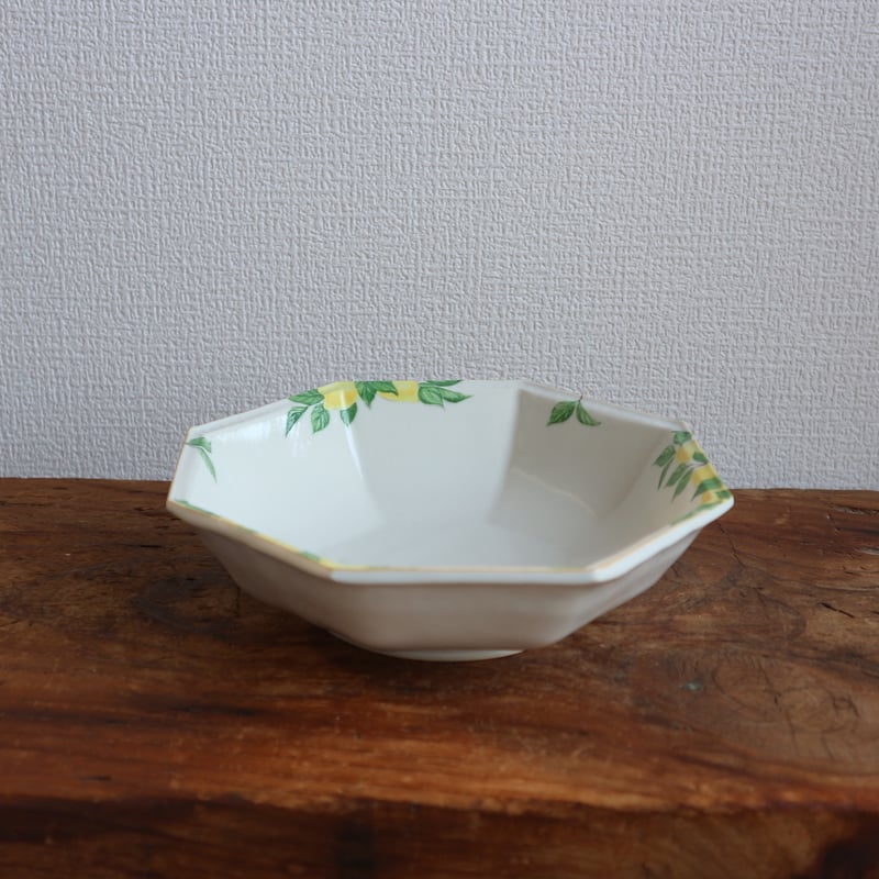 八角深皿6寸（檸檬）/ 阿部慎太朗 | モノスタイル . shop