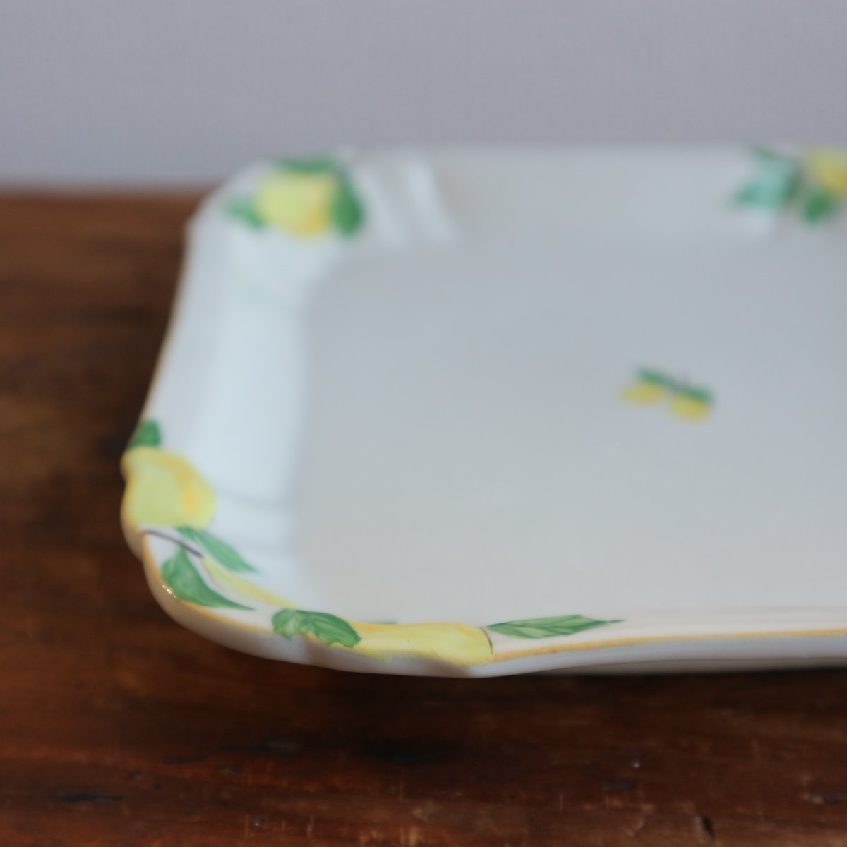 阿部慎太朗　花形細リム皿（れもん・7寸）/1客 花形細リム皿スクエア5寸（檸檬）/ 阿部慎太朗 | モノスタイル . shop
