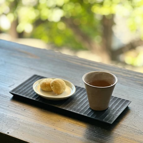 ショートリム楕円皿豆 / 菅沼淳一