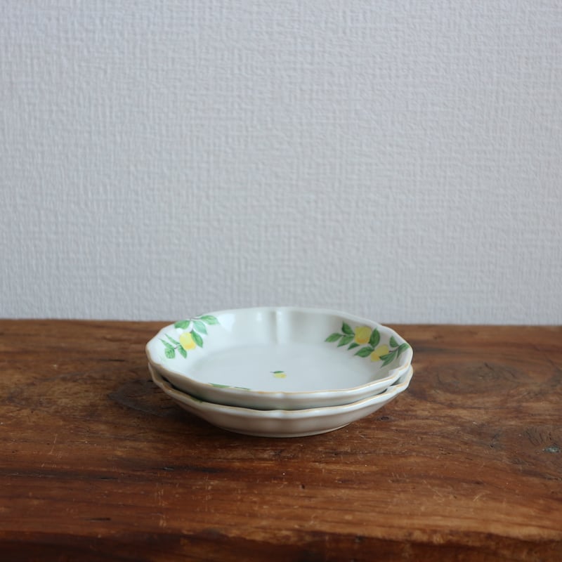 花形深まめ皿（檸檬）/ 阿部慎太朗 | モノスタイル . shop