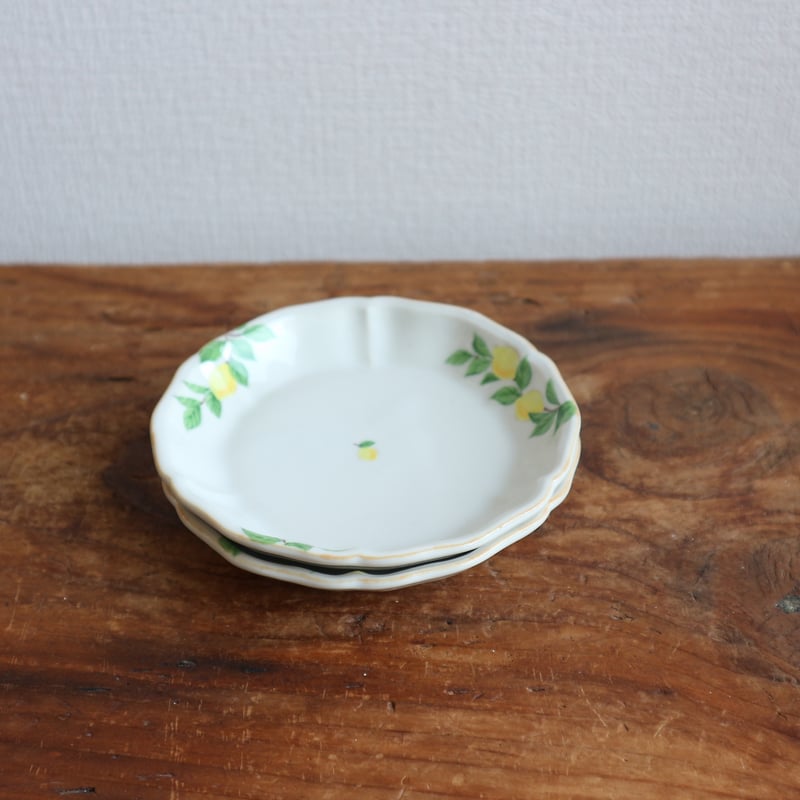 花形深まめ皿（檸檬）/ 阿部慎太朗 | モノスタイル . shop
