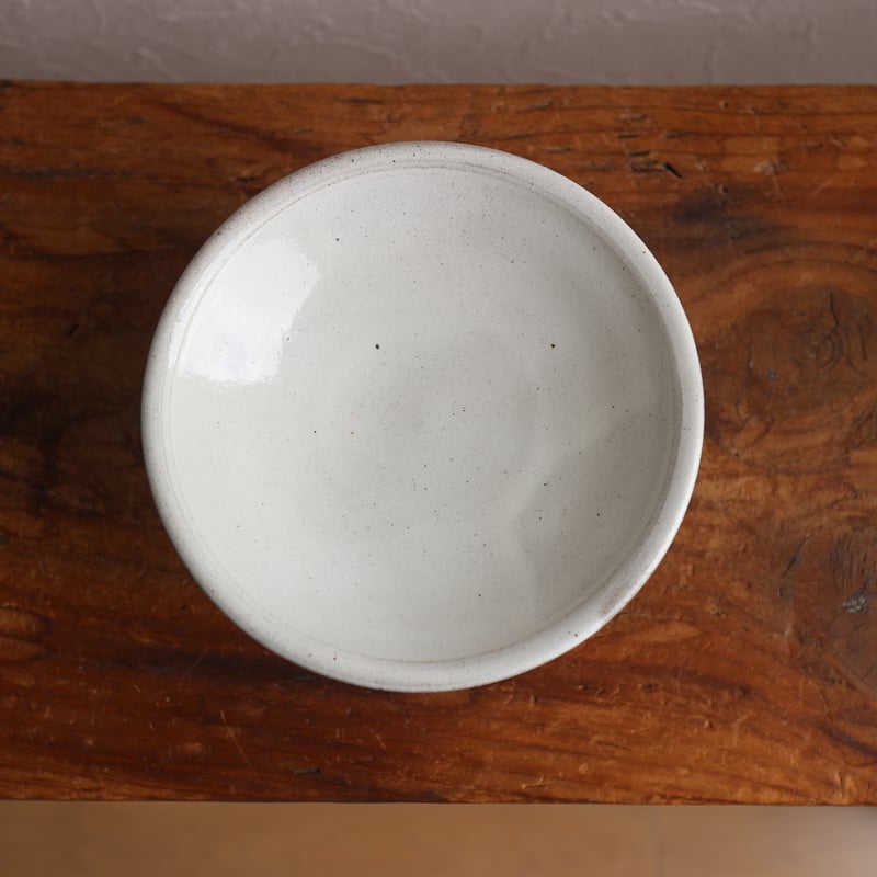 高木剛　高台　粉引き 粉引高台皿4.5寸 / 高木剛 | モノスタイル onlineshop