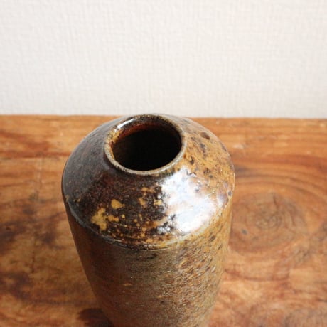 焼締掛け花入/ 高木剛