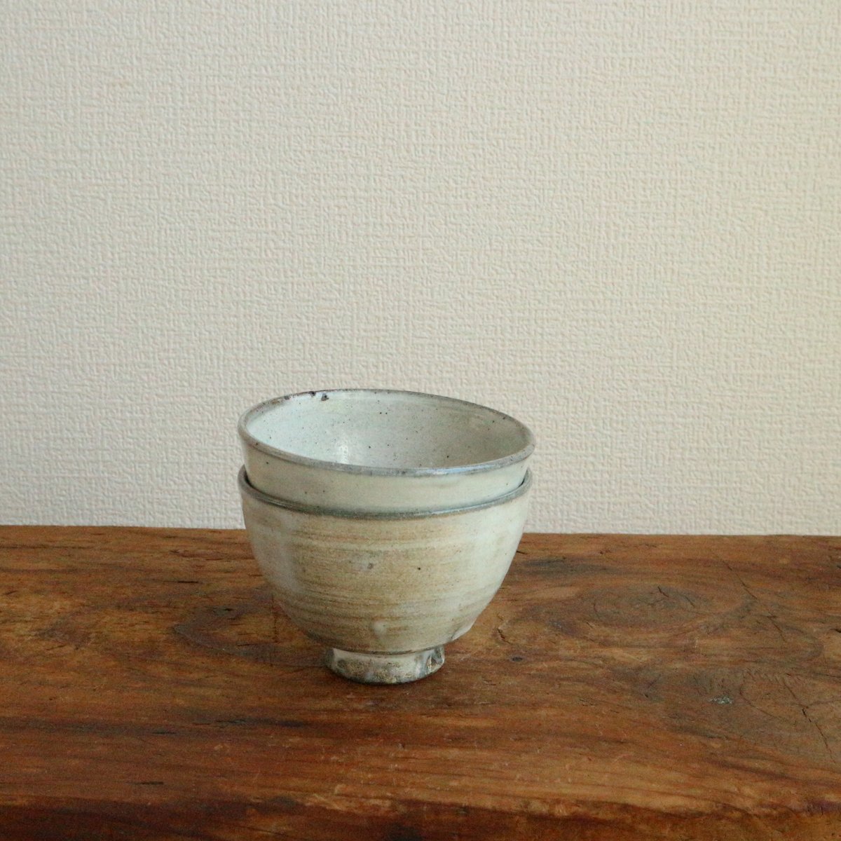 高木剛　高台　粉引き 粉引汲み出し / 高木剛 | モノスタイル onlineshop