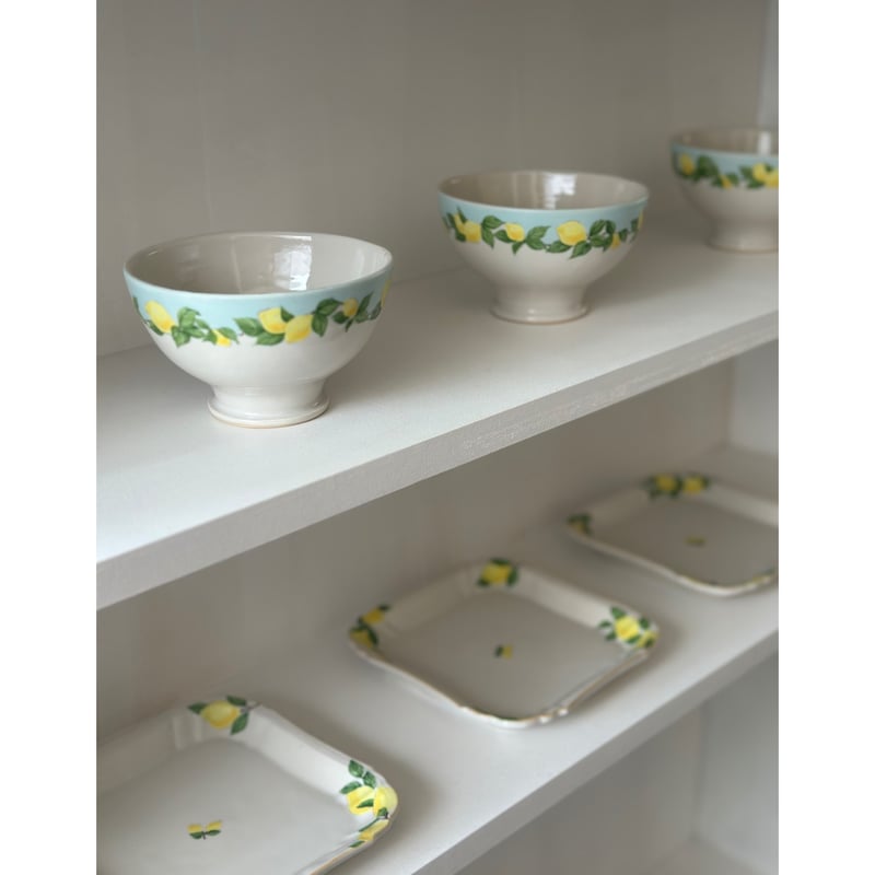 阿部慎太朗　レモン　ボウル　丼　新品未使用品 ボウルM（檸檬/バイカラー）/ 阿部慎太朗 | モノスタイル . shop