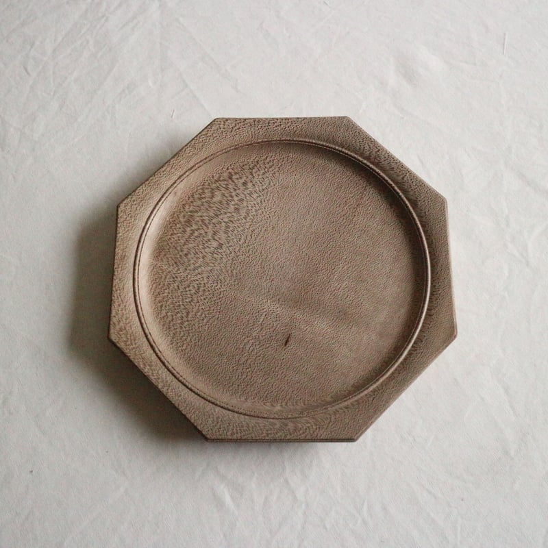 cogu コグ 小具 オクトゴナル プレート 皿 大皿 木 ウッド 木工 - 食器