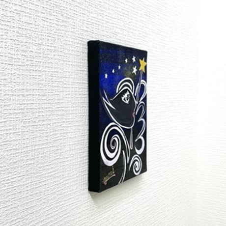 「夜空にあらわれる天使」福間祐未・作