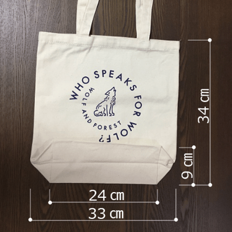 Who speaks for Wolf ? トートバッグ