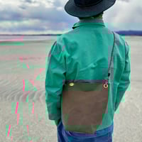 BUNNY-3-STD/ 岡山倉敷9号パラフィンキャンバス / グレーxピンク | FU