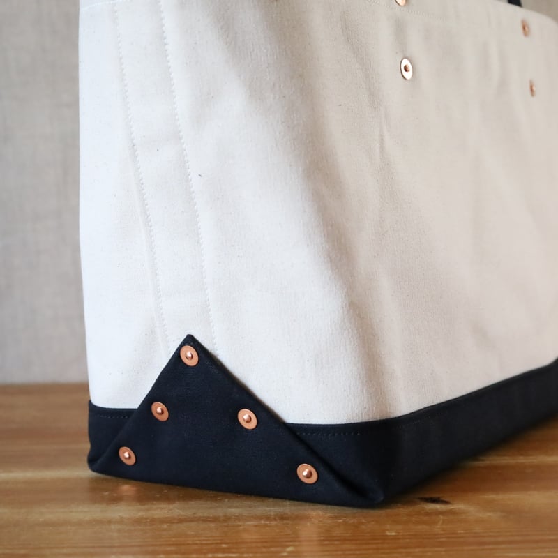 ROMEO-34STD/ 岡山倉敷9号パラフィンキャンバストート / 生成りx