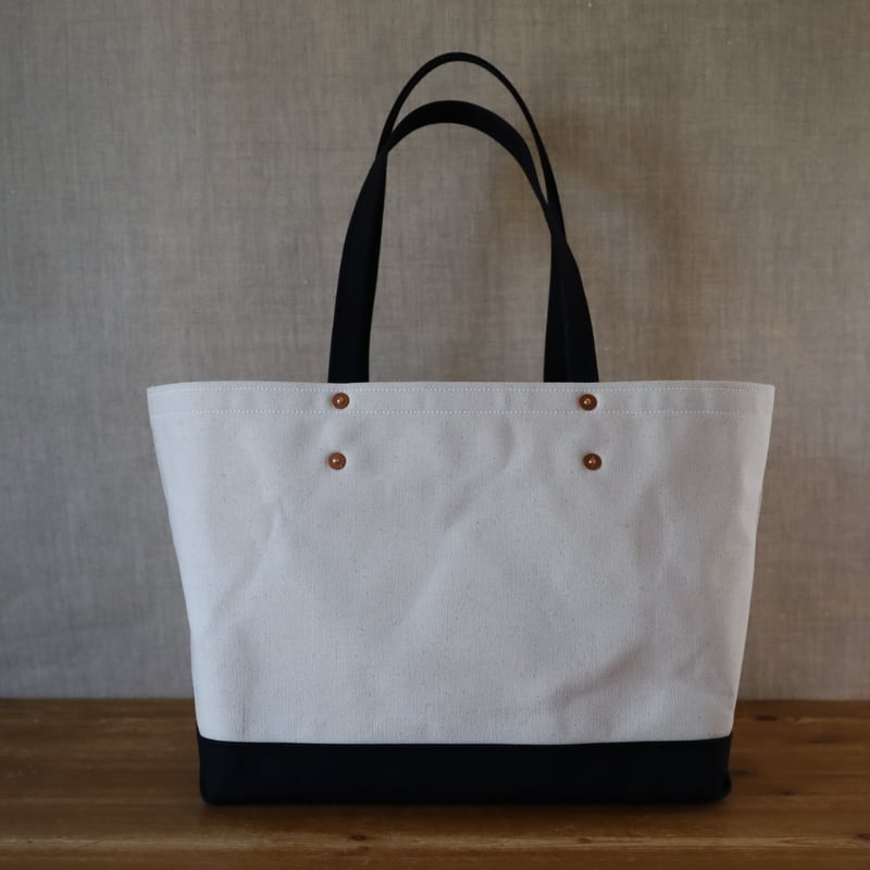 ROMEO-34STD/ 岡山倉敷9号パラフィンキャンバストート / 生成りx