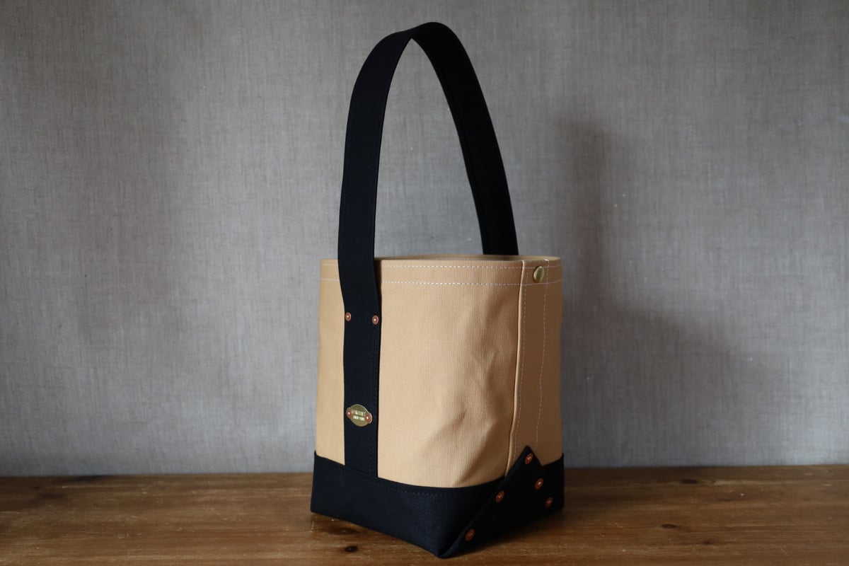 ラフスタイル BIGtotebag／canvas × canvas ラフスタイルBIGtotebag／denim × canvas
