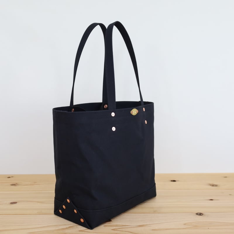 ROMEO CARRY -STD / 岡山倉敷9号パラフィンキャンバストート / ブラック