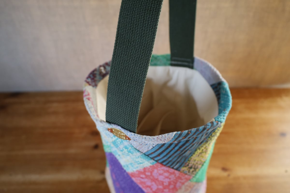 REMAKE BUCKET-M / カンタキルトバケツトート / マルチカラー