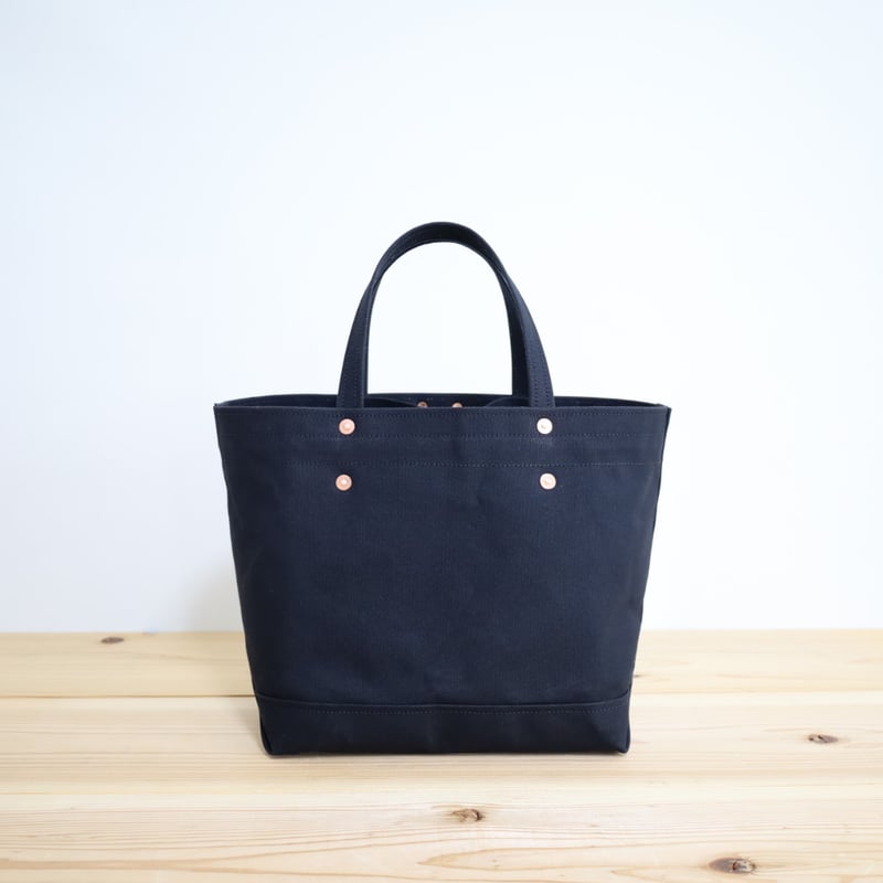 ROMEO-MID -STD/ 岡山倉敷9号パラフィンキャンバストート / ブラック |