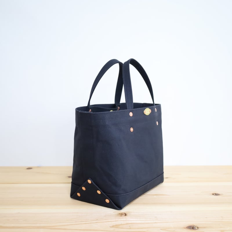 GOSHA RUBCHINSKIY 新品　トートバッグ　黒　キャンバス ROMEO CARRY -STD / 岡山倉敷9号パラフィンキャンバストート / ブラック