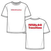 【 FUTURe Transitions 】 6oz S/S Tee Classic  (White x Red)
