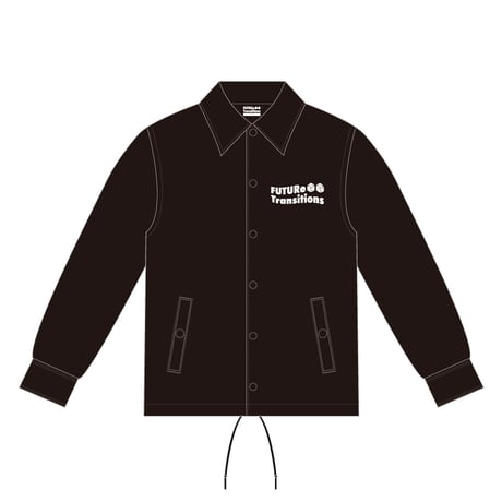【 FUTURe Transitions 】 T/C Coach jacket Work Flag Logo