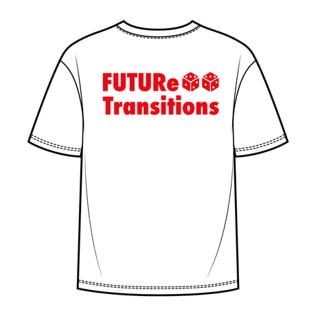 【 FUTURe Transitions 】 6oz S/S Tee Classic  (White x Red)