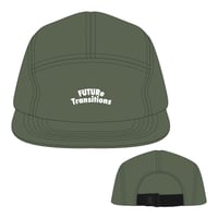 【 FUTURe Transitions 】Water Repellent Camper Cap Olive x White