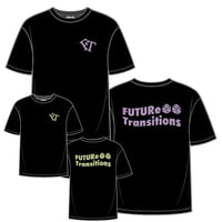 【 FUTURe Transitions 】 6oz S/S Luminous Tee Flag Logo (Black x Purple)
