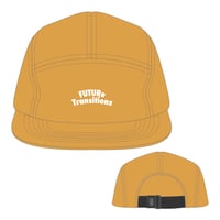 【 FUTURe Transitions 】Water Repellent Camper Cap Mustard x White