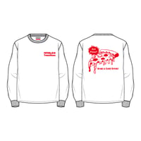 【 FUTURe Transitions 】6oz  L/S Tee  Mrlty Crust (White x Red)