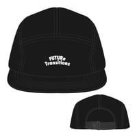 【 FUTURe Transitions 】Water Repellent Camper Cap Black x White