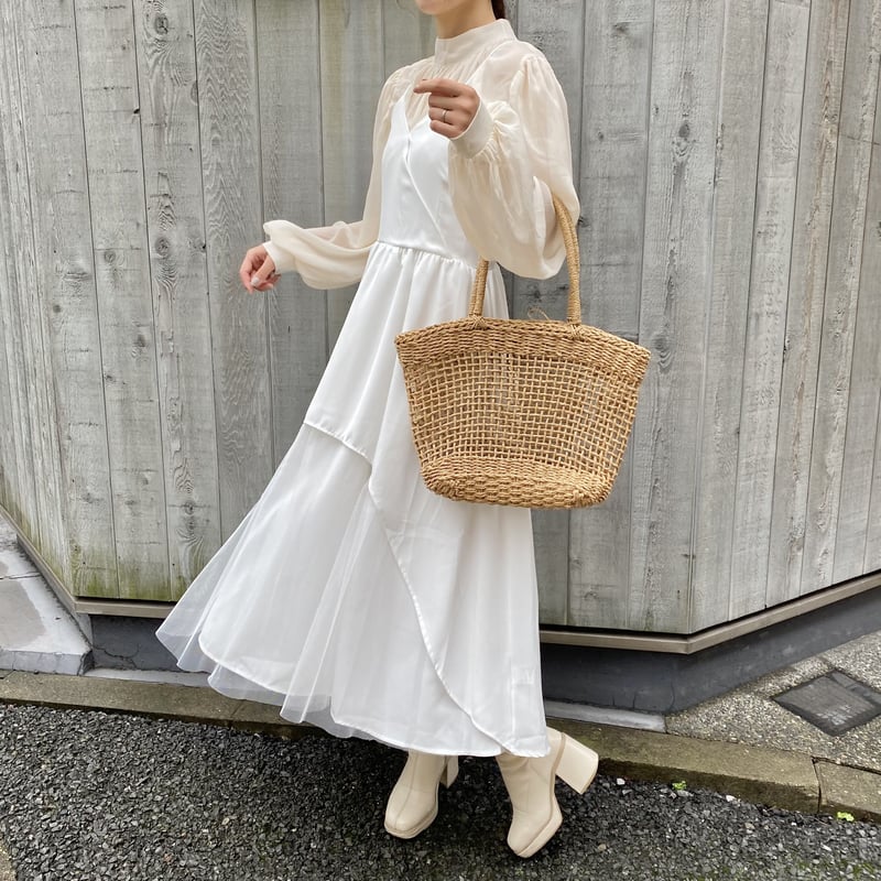 デザインチュールキャミワンピース【211-6043】 | Deisy lotte