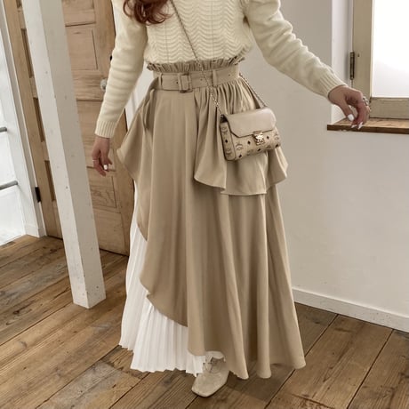 《やよいです》❤️新品・タグ付き❤️【スィート　ルージュ】ロングスカート Deisy lotte