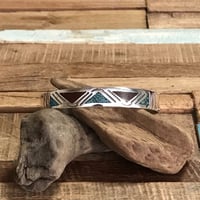 ☆navajo☆RAYMOND BEGAYチップインレイバングル