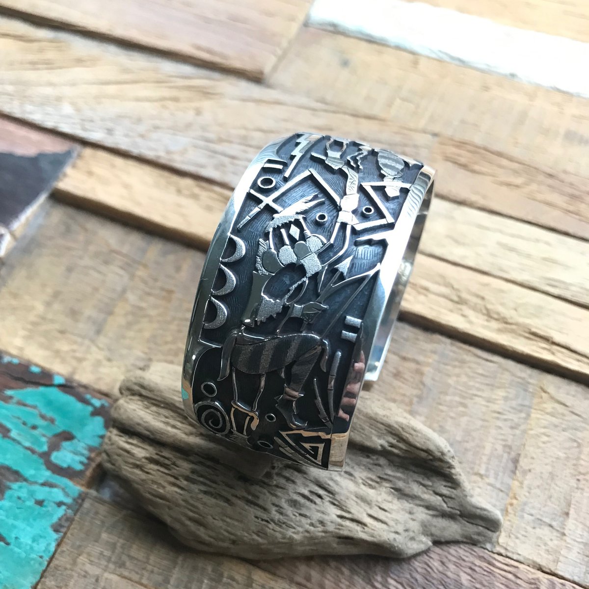 HOPI Lucion Koinva メイズ バングル Indian jewelry インディアンジュエリー / HOPI BANGLE