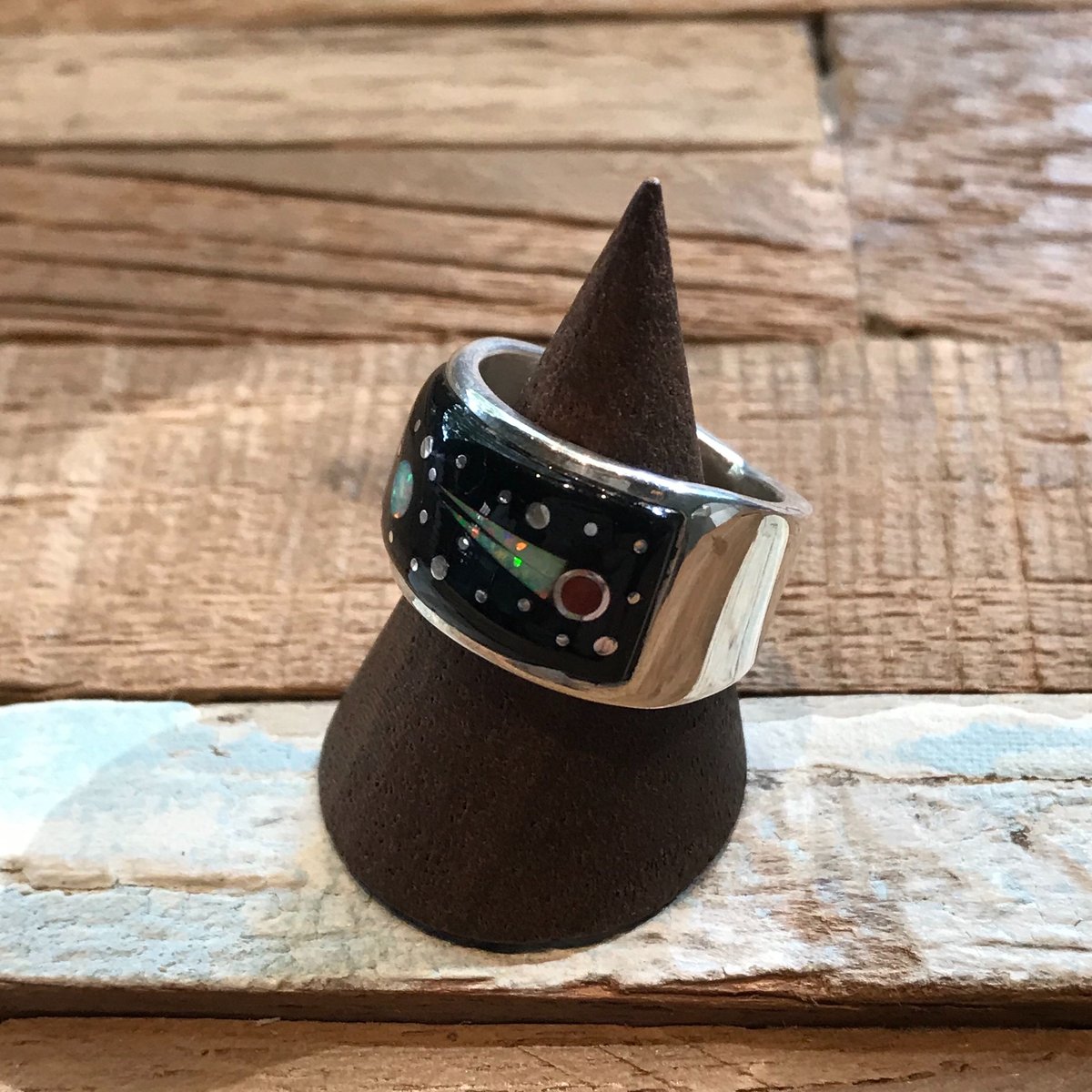 ☆navajo☆Matthew Jack宇宙リング(14号) | F2.8Leather