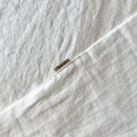 つみきストール　コットンリネン　キナリ　オフホワイト　　　　　　　　　　　43-25102-02/03