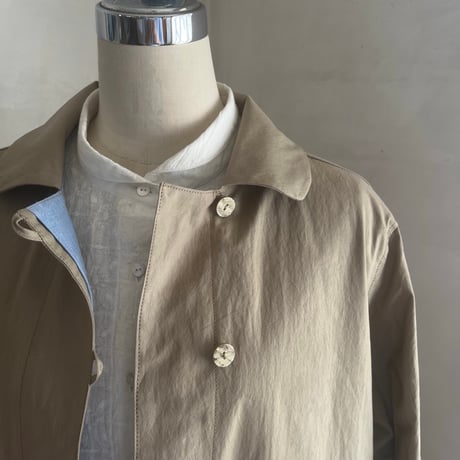 シネマコート(背裏)  コットン　馬布(厚手ポプリン)   ベージュ　　　　　　　　　　10-25408-10