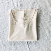 ふたばキャミソール　オーガニックコットン　キナリ                                                         17-80003-03