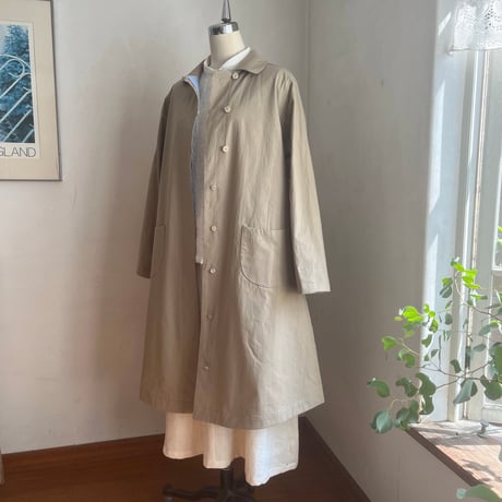 シネマコート(背裏)  コットン　馬布(厚手ポプリン)   ベージュ　　　　　　　　　　10-25408-10