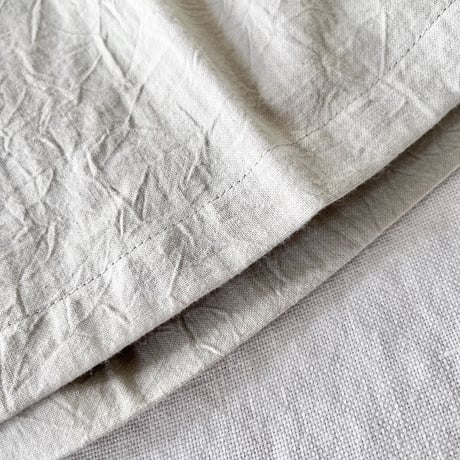 らんらんパンツ　コットン　ワッシャーシーチング　ライトグレー　　　　　04-24308-07