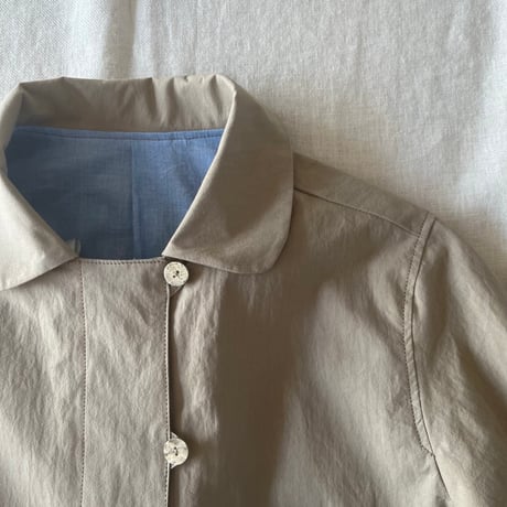 シネマコート(背裏)  コットン　馬布(厚手ポプリン)   ベージュ　　　　　　　　　　10-25408-10